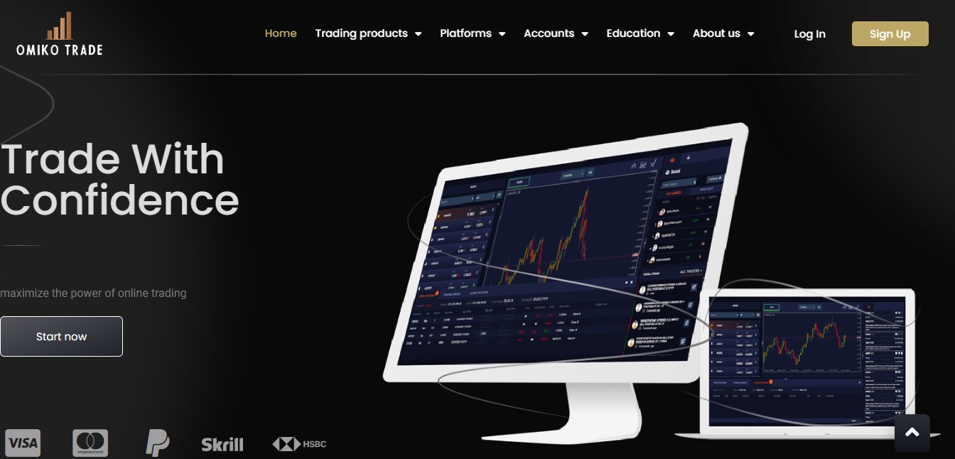 OmikoTrade website