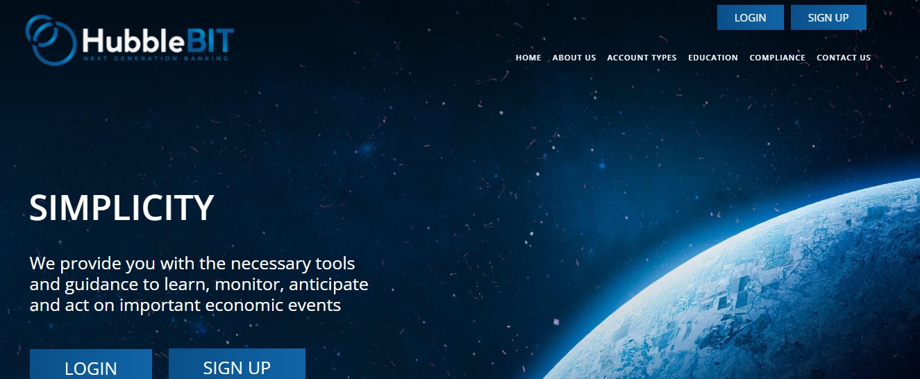 HubbleBIT website