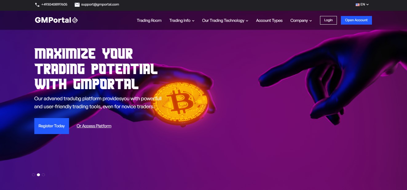 GMPortal website