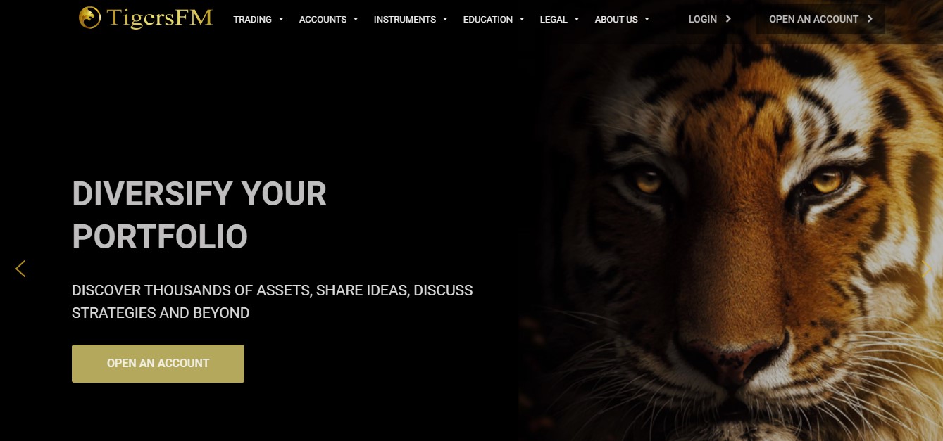 TigersFM website