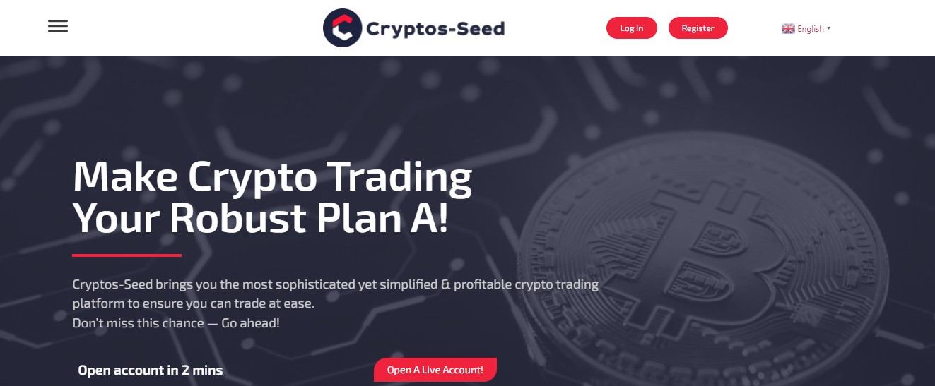 Cryptos Seed website